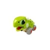 Lean Toys Dinozauras ant ratų Hola, žalias
