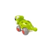 Lean Toys Dinozauras ant ratų Hola, žalias