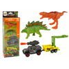 Lean Toys Figūrėlių rinkinys Dinozaurai su automatine raketų priekaba LeanToys