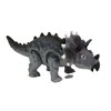 Žaislinis dinozauras Triceratops su šviesos efektais