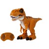 Lean Toys Nuotoliniu būdu valdomas dinozauras su šviesos ir garso efektais