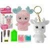 Lean Toys Kūrybinis rinkinys Diamond Reindeer 3D, rožinis