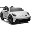 Lean Cars Vaikiškas elektromobilis Porsche GT3, baltas
