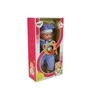Lean Toys Vaikiška lėlė, 45cm mėlyna