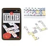 Lean Toys Domino žaidimas su metaline dėžute, 28 dalys