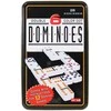 Lean Toys Domino žaidimas su metaline dėžute, 28 dalys