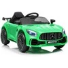 Lean Cars Elektromobilis Mercedes AMG GT R, žalias