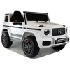 Lean Cars Vaikiškas elektrinis automobilis Mercedes-Benz G63 AMG BBH-0003 EZ, baltas