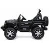 Lean Cars Dvivietis vaikiškas elektromobilis Jeep Rubicon 4x4, juodas