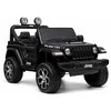 Lean Cars Dvivietis vaikiškas elektromobilis Jeep Rubicon 4x4, juodas