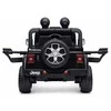 Lean Cars Dvivietis vaikiškas elektromobilis Jeep Rubicon 4x4, juodas