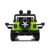 Lean Cars Dvivietis vaikiškas elektromobilis Jeep Rubicon 4x4, žalias