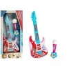 Lean Toys Vaikiška elektrinė gitara su mikrofonu