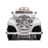 Lean Cars Dvivietis elektromobilis Retro Mercedes 540K, baltas