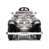 Lean Cars Dvivietis elektromobilis Retro Mercedes 540K, juodas