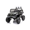 Lean Cars Dvivietis elektromobilis vaikams LeanToys Unimog S, juodas