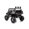 Lean Cars Dvivietis elektromobilis vaikams LeanToys Unimog S, juodas