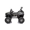 Lean Cars Dvivietis elektromobilis vaikams LeanToys Unimog S, juodas