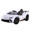 Lean Cars Vienvietis elektromobilis vaikams Lamborghini Huracan, baltas