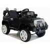 Lean Cars Elektromobilis vaikams Jeep JJ245, juodas