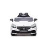 Lean Cars Dvivietis elektromobilis vaikams Mercedes SLC 300, baltas