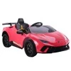 Lean Cars Vienvietis elektromobilis vaikams Lamborghini Huracan, raudonas