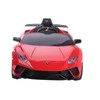 Lean Cars Vienvietis elektromobilis vaikams Lamborghini Huracan, raudonas