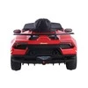 Lean Cars Vienvietis elektromobilis vaikams Lamborghini Huracan, raudonas