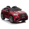 Lean Cars Vienvietis vaikiškas elektromobilis Mercedes QLS-5688 4x4, lakuotas raudonas