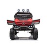 Lean Cars Vaikiškas elektrinis visureigis Mercedes Unimog S, raudonas