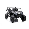 Dvivietis elektromobilis vaikams Lean Cars Buggy A032, baltas