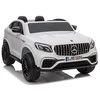 Lean Cars Akumuliatorinis automobilis vaikams „Mercedes GLC 63S QLS“, baltos spalvos