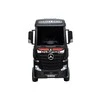 Lean Cars Vaikiškas elektromobilis sunkvežimis Mercedes Actros juodas lakuotas su MP4