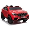 Lean Cars Akumuliatorinis automobilis vaikams „Mercedes GLC 63S QLS“, raudonos spalvos