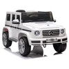 Lean Cars Elektromobilis vaikams Mercedes G500 baltas