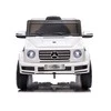 Lean Cars Elektromobilis vaikams Mercedes G500 baltas