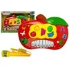Lean Toys Interaktyvus pianinas vaikams su mikrofonu Obuoliukas