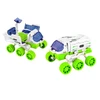 Lean Toys Kosminių transporto priemonių rinkinys 6in1 LeanToys