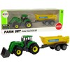 Lean Toys Žaislinis traktorius su priekaba LeanToys