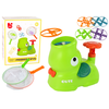 Lean Toys Frisbee žaidimas su drambliu ir gaudymo tinklais
