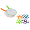 Lean Toys Frisbee žaidimas su drambliu ir gaudymo tinklais
