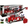 Lean Toys Gaisrinės mašina su nuotoliniu valdymu ir ištraukiama kopėčia, 60 cm, 1:18
