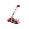 Lean Toys Gaisrinės mašina su nuotoliniu valdymu ir ištraukiama kopėčia, 60 cm, 1:18