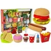 Žaislinio maisto rinkinys Lean Toys Burgeriai