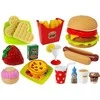 Žaislinio maisto rinkinys Lean Toys Burgeriai