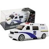 Policijos automobilis su efektais Lean Toys