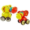 Lean Toys Minkštas žaislas gyvūnas dramblys arba žirafa