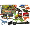 Žaislų rinkinys su dinozaurais, Lean Toys