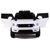 Lean Cars Dvivietis elektromobilis vaikams Lean Toys HL1638, baltas