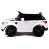 Lean Cars Dvivietis elektromobilis vaikams Lean Toys HL1638, baltas